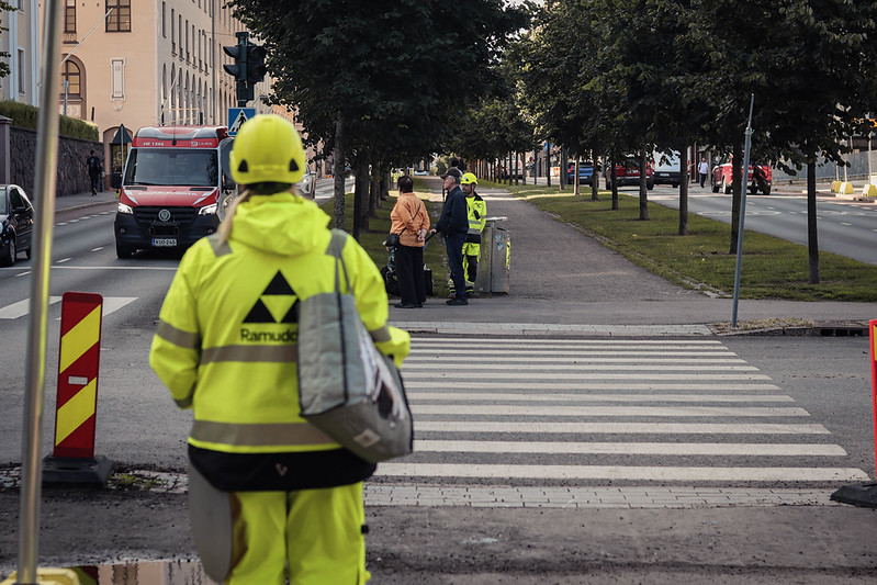 Eteläinen-Hesperiankatu/Mechelininkadun risteys